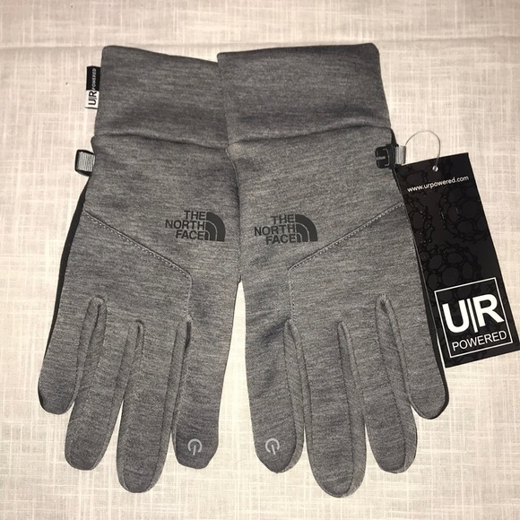 The North Face Accessories - Brand New The North Face U|R Powered Gray Gloves
